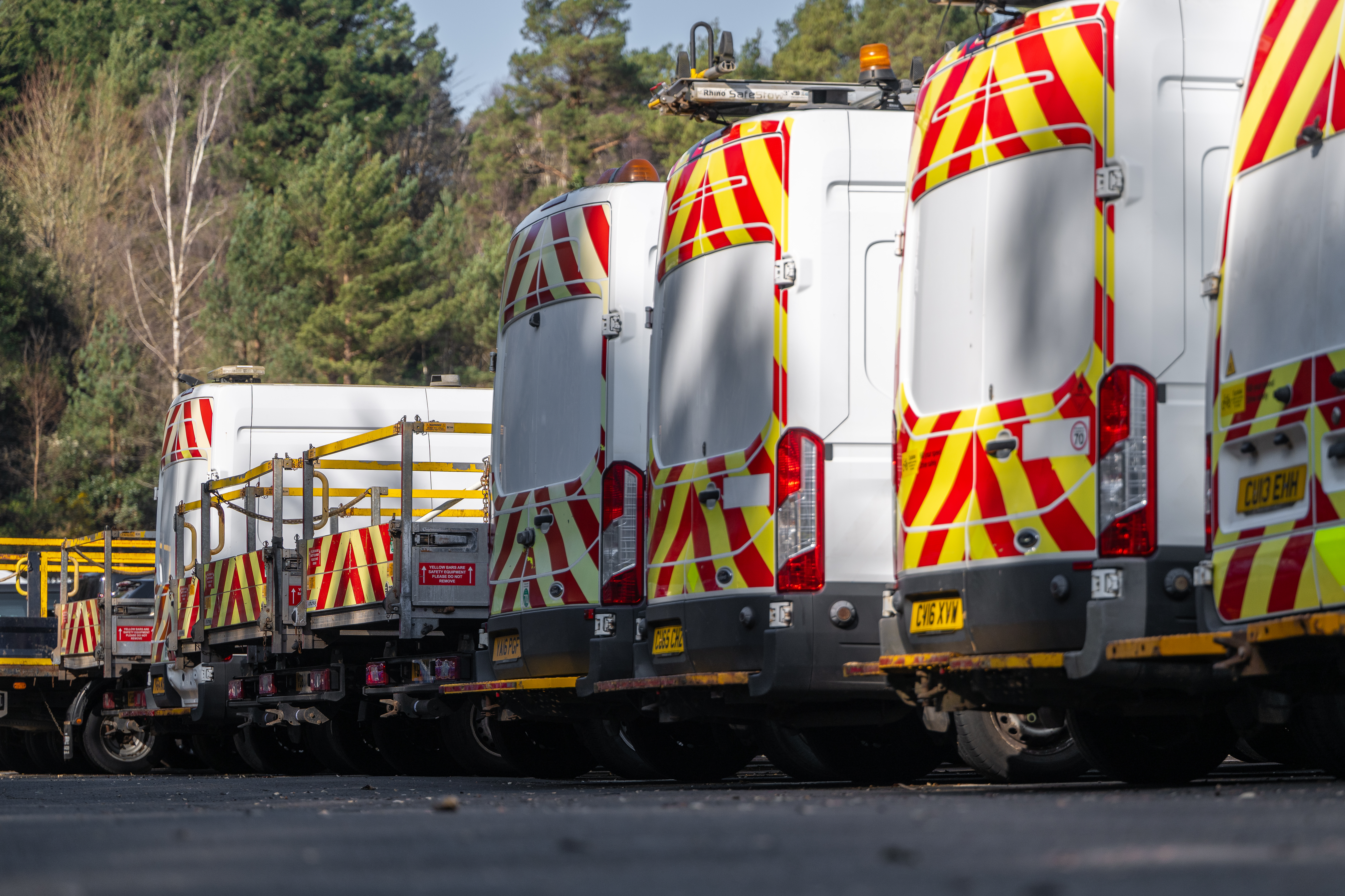 vans ready to be sold