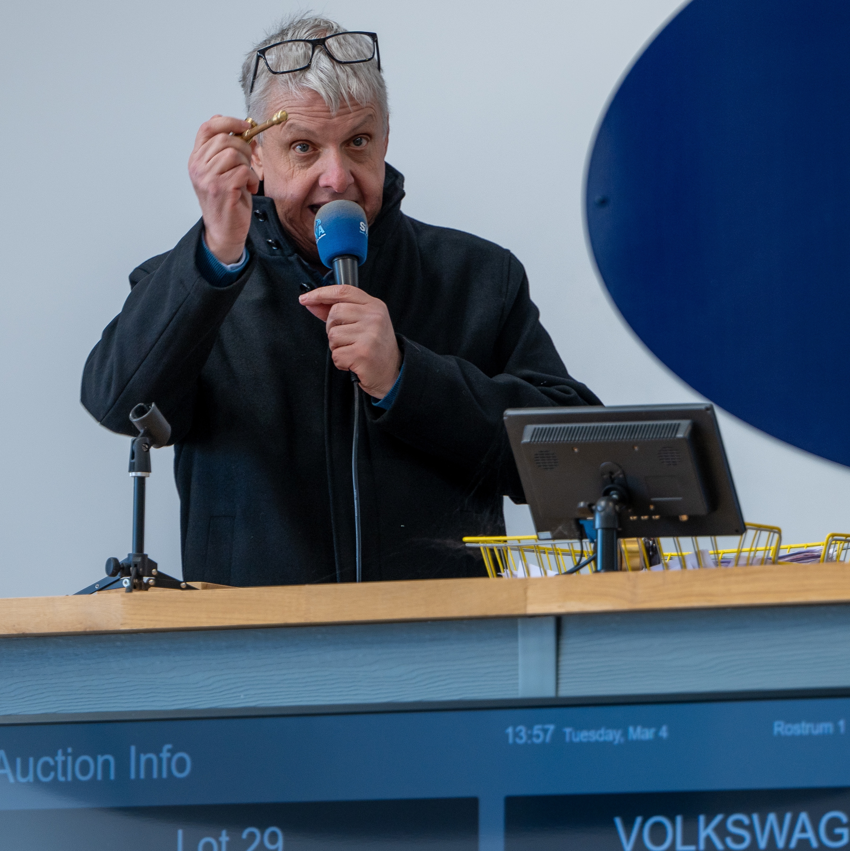 commercial auction room